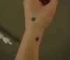 star wrist tattoo